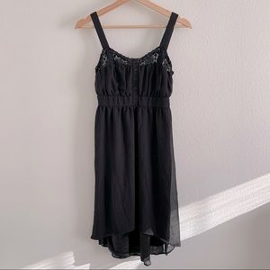 Urban Outfitters Kimchi Blue black hi-lo dress